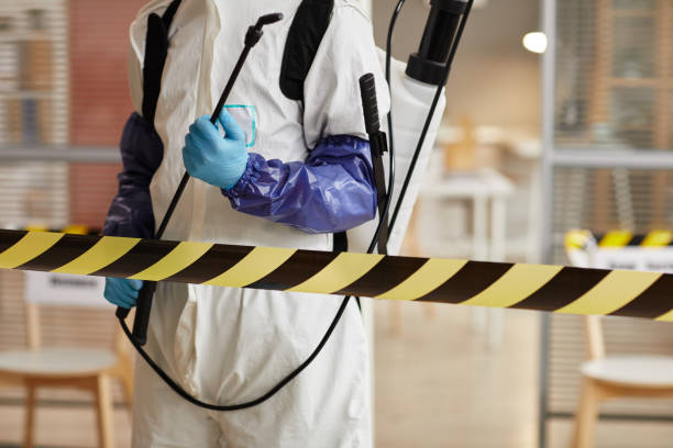 Professional Biohazard technician working in Wildwood, NJ